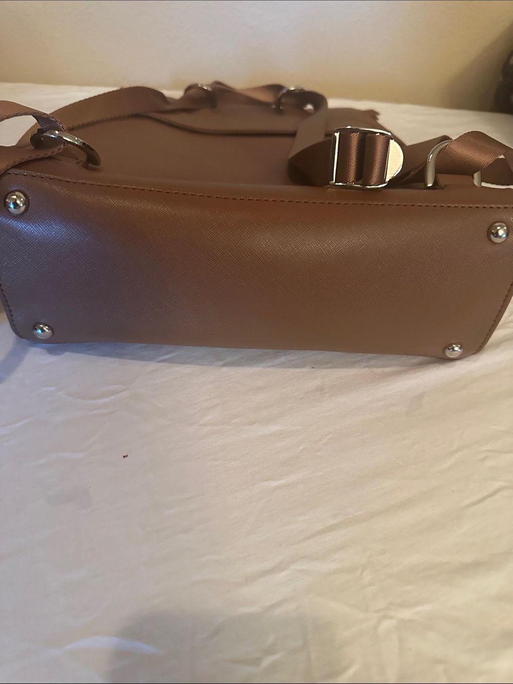 Samsonite Unisex Leather Backpack - Picture 3 of 7